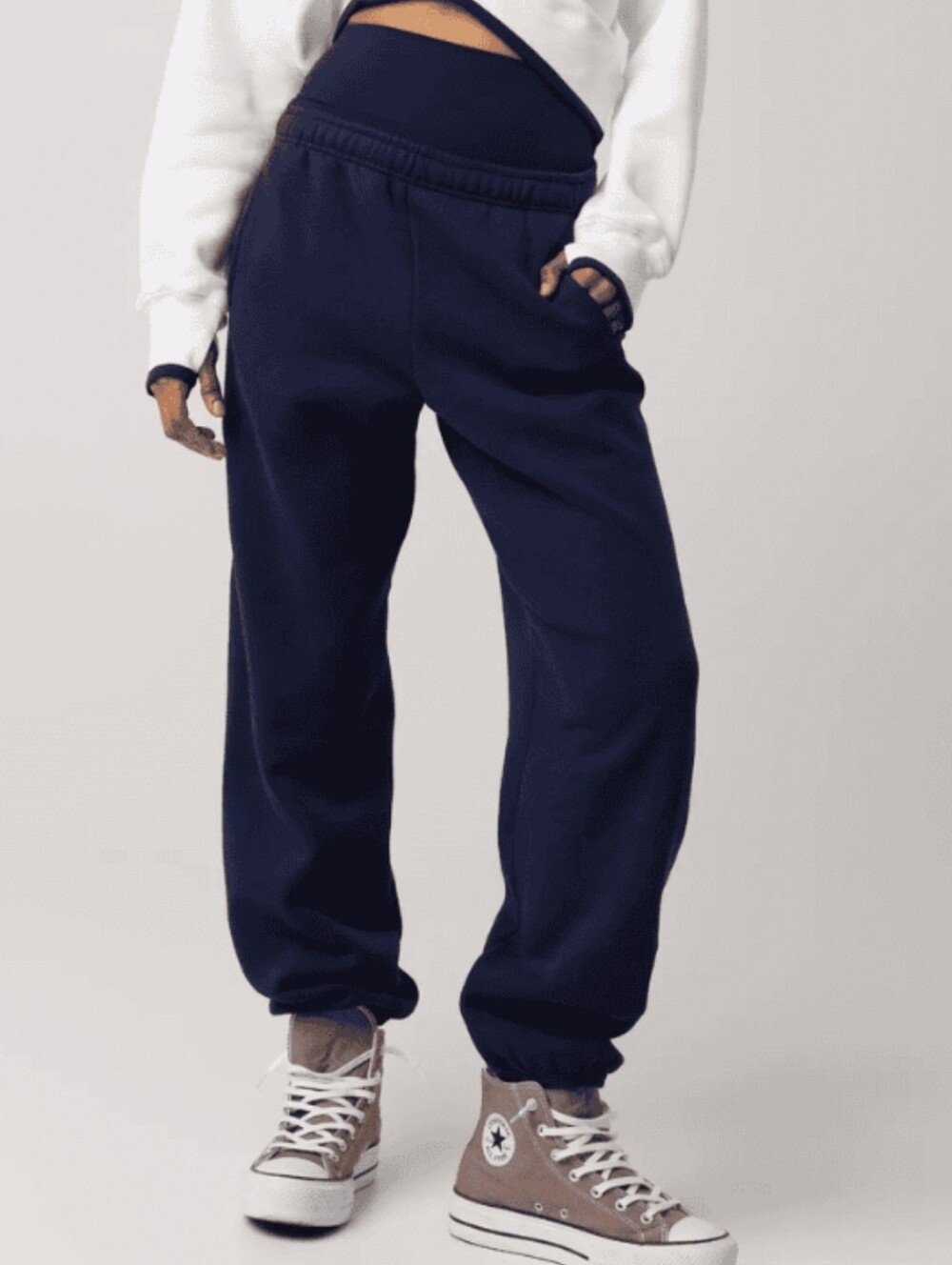 aerie - Like New Navy Cloud Fleece Joggers - M